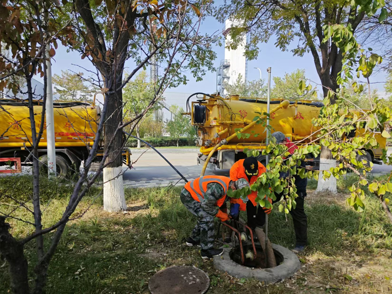 南秀村厂区管道清洗